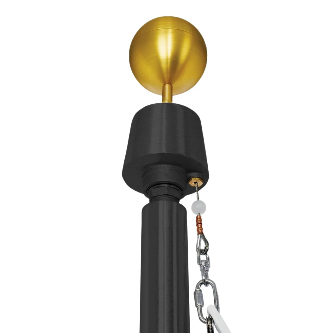 Titan Series 35ft Commercial Flagpole - .188in Wall Thickness - 7in Butt Diameter - Image 6