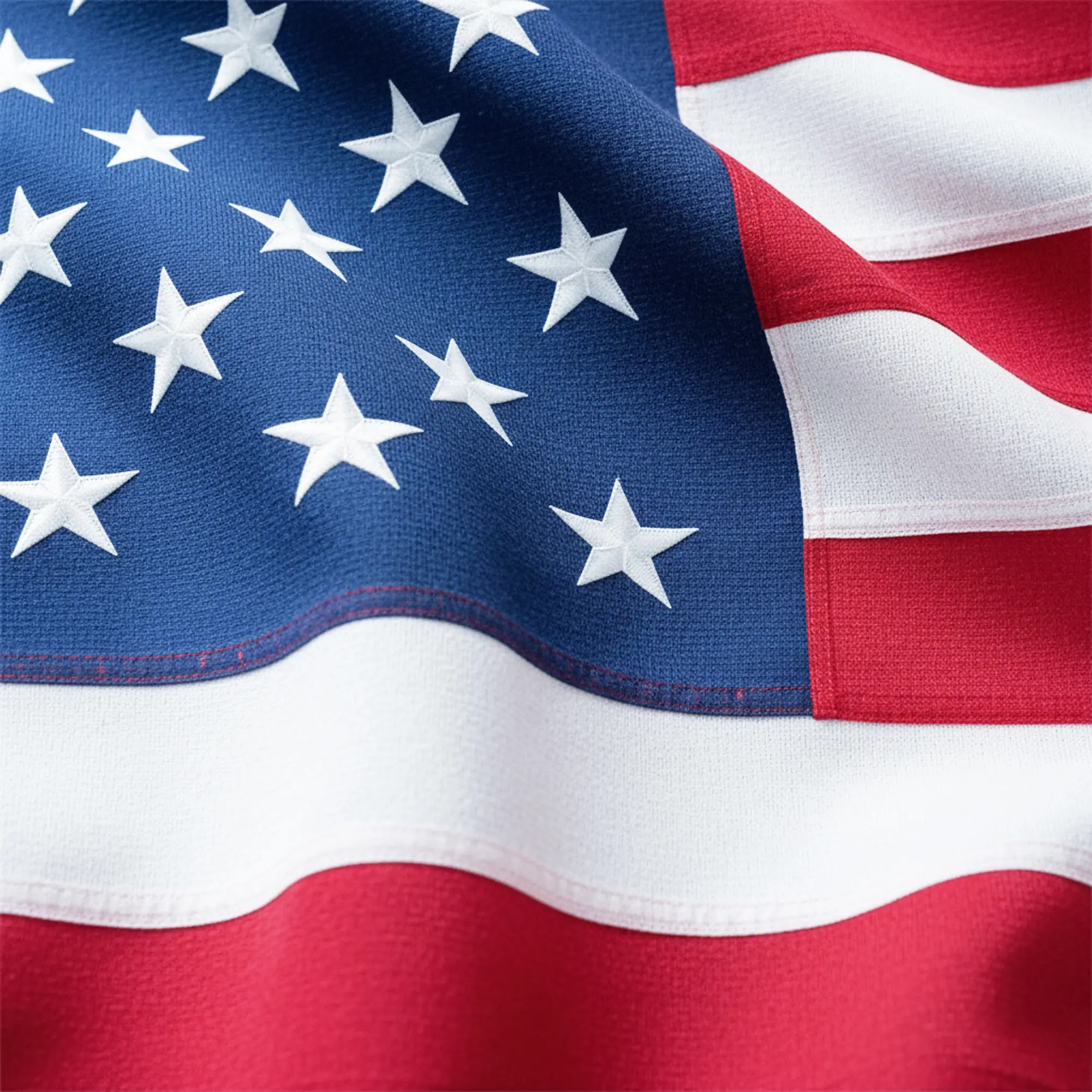 5ft x 8ft Super Tough Knitted Polyester American Flag - US Made - Image 9
