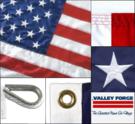 Valley Forge Perma-Nyl 15ft x 25ft Nylon American Flag - Image 3