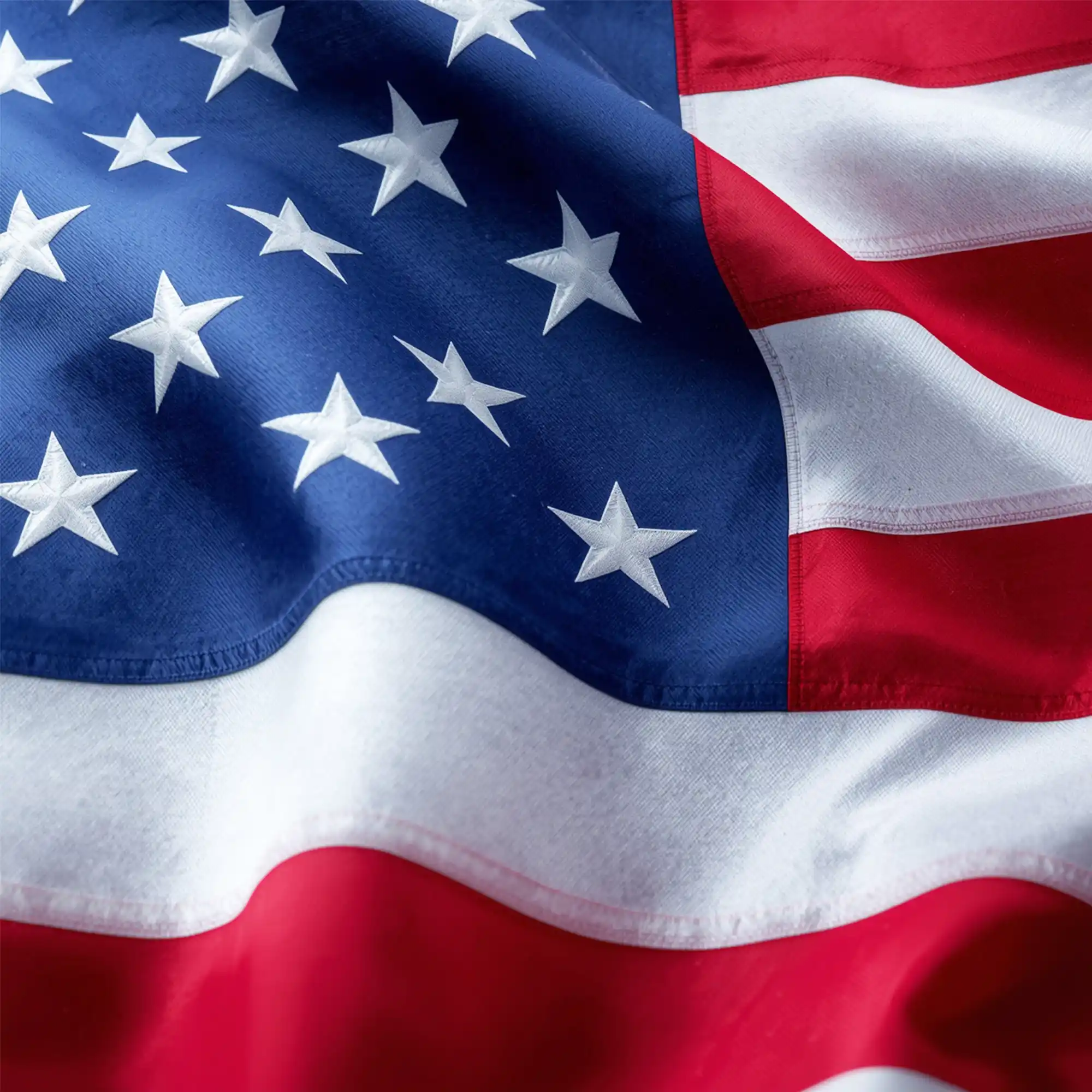 Valley Forge Perma-Nyl 3ft x 5ft Nylon American Flag - Image 3
