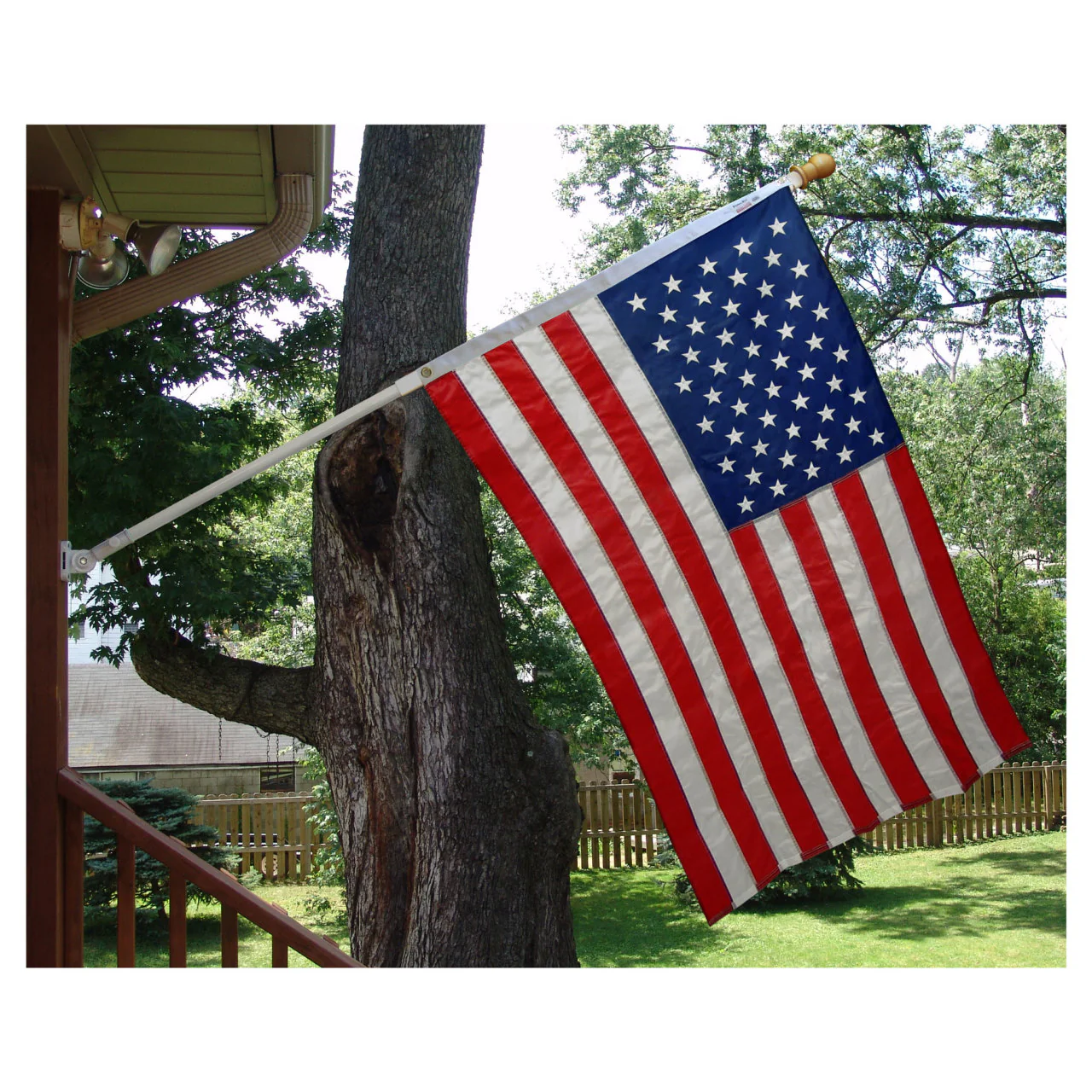 Super Tough Nylon Outdoor American Flag Kit - Image 15