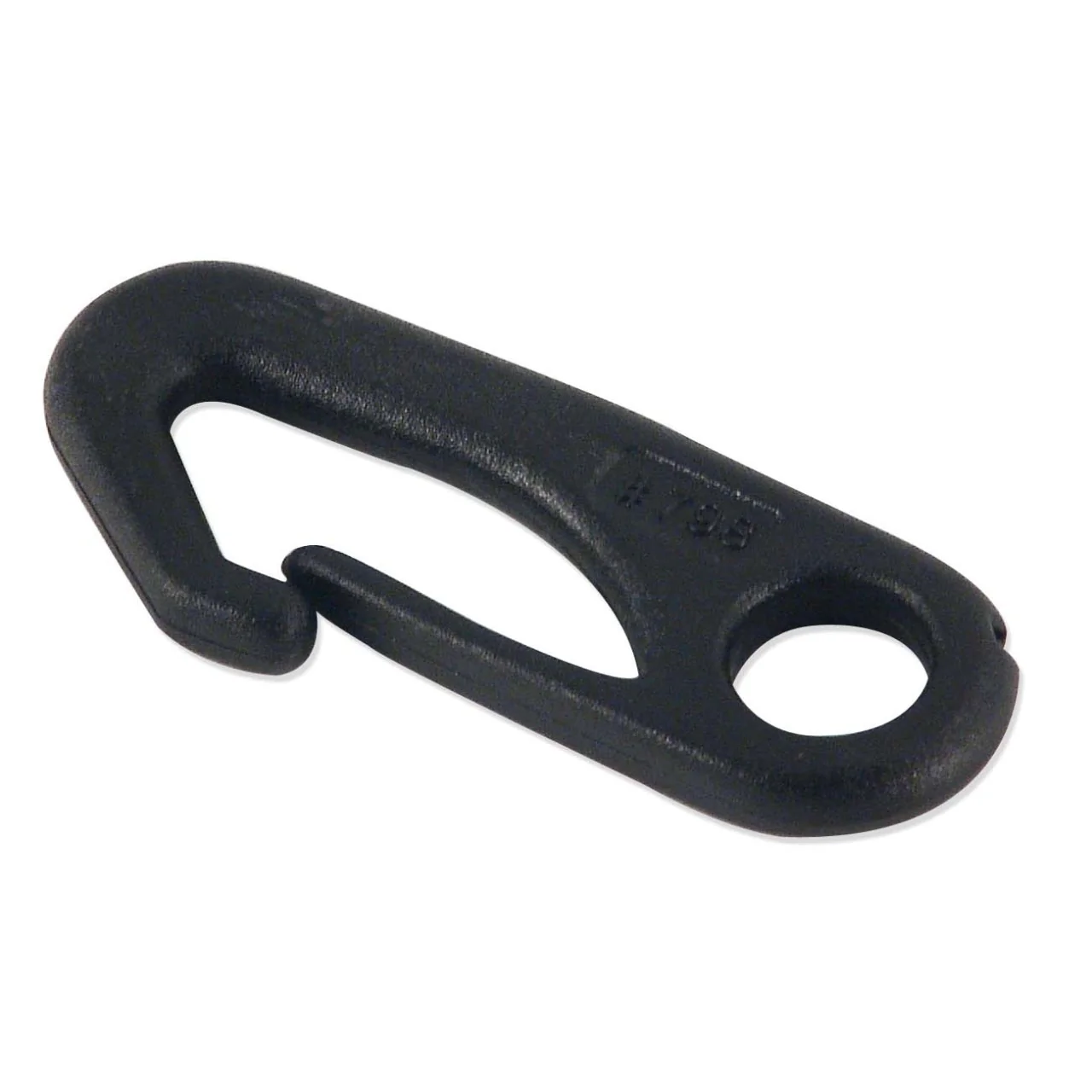 Black Nylon Flag Clip