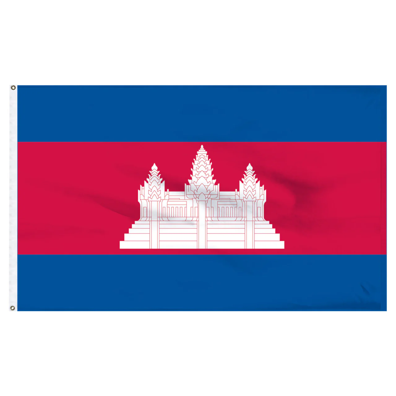 Cambodia 5ft x 8ft Nylon Flag