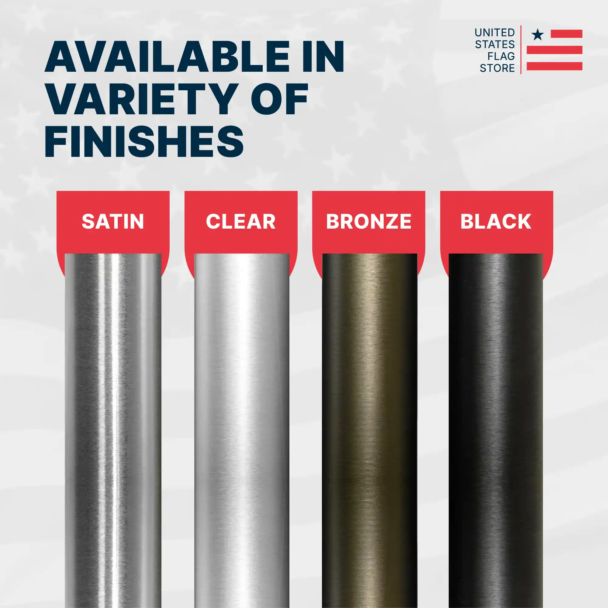 Super Tough 25ft 4 Sections 0.125 Wall Thickness Heavy Duty Residential Flagpole - Clear - Image 9