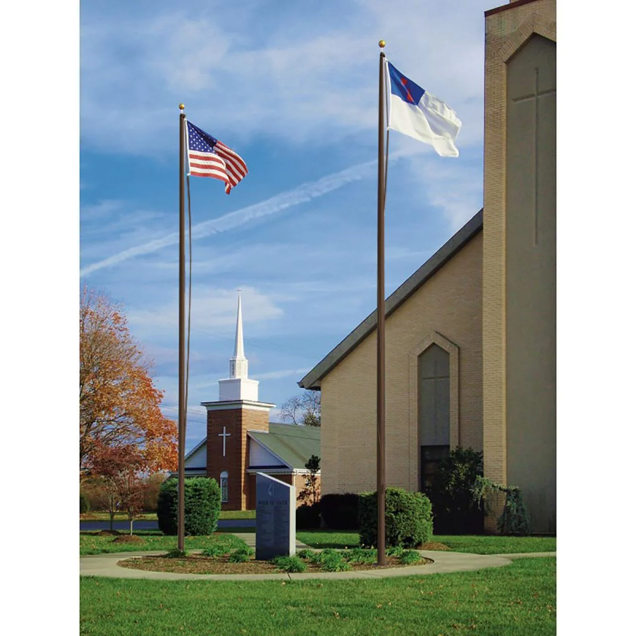 Estate Series 30ft 2 Sections Aluminum Flagpole - Image 7
