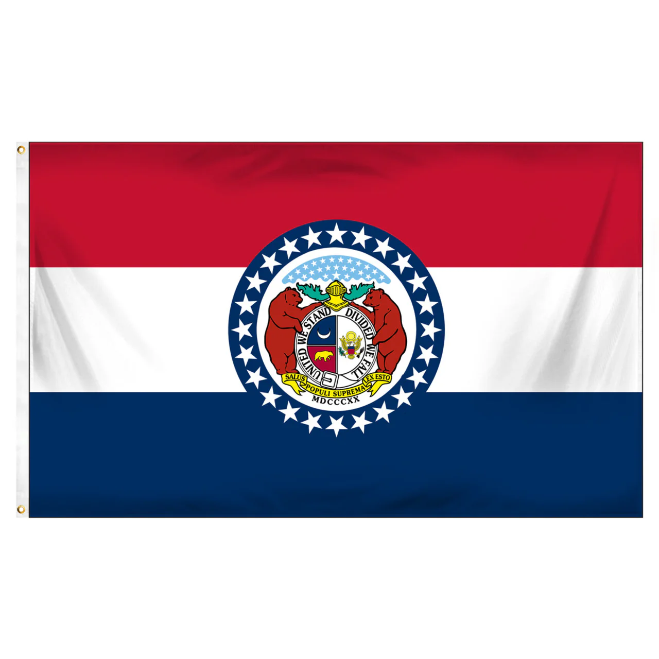 Missouri 3ft x 5ft Spun Heavy Duty Polyester Flag