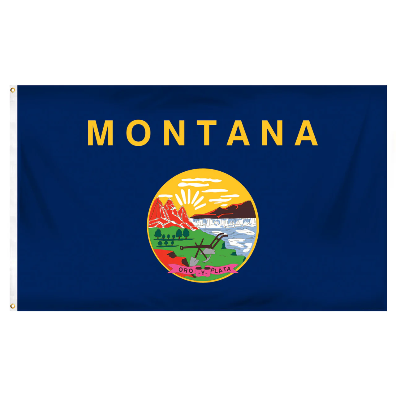 Montana 5ft x 8ft Spun Heavy Duty Polyester Flag