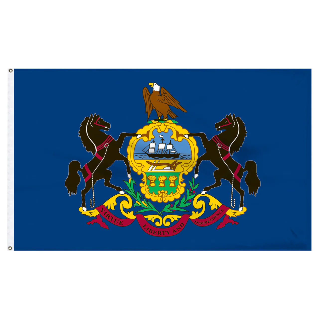 Pennsylvania 8ft x 12ft Nylon Flag
