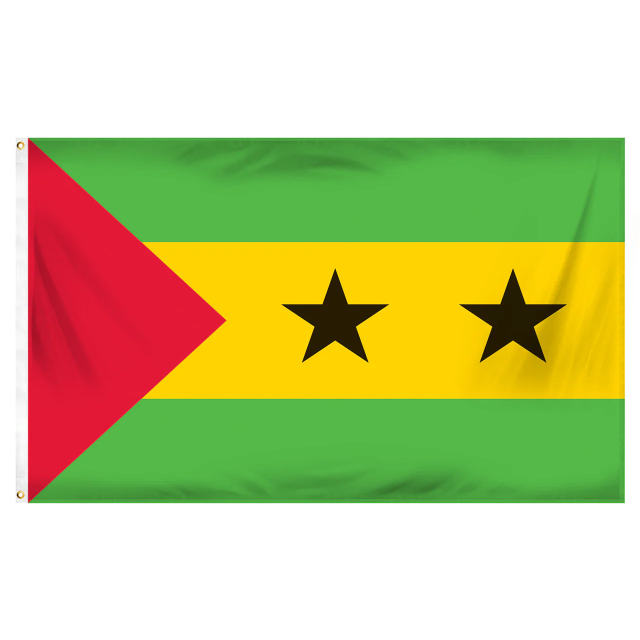 Sao Tome & Principe Flag 3ft x 5ft Printed Polyester