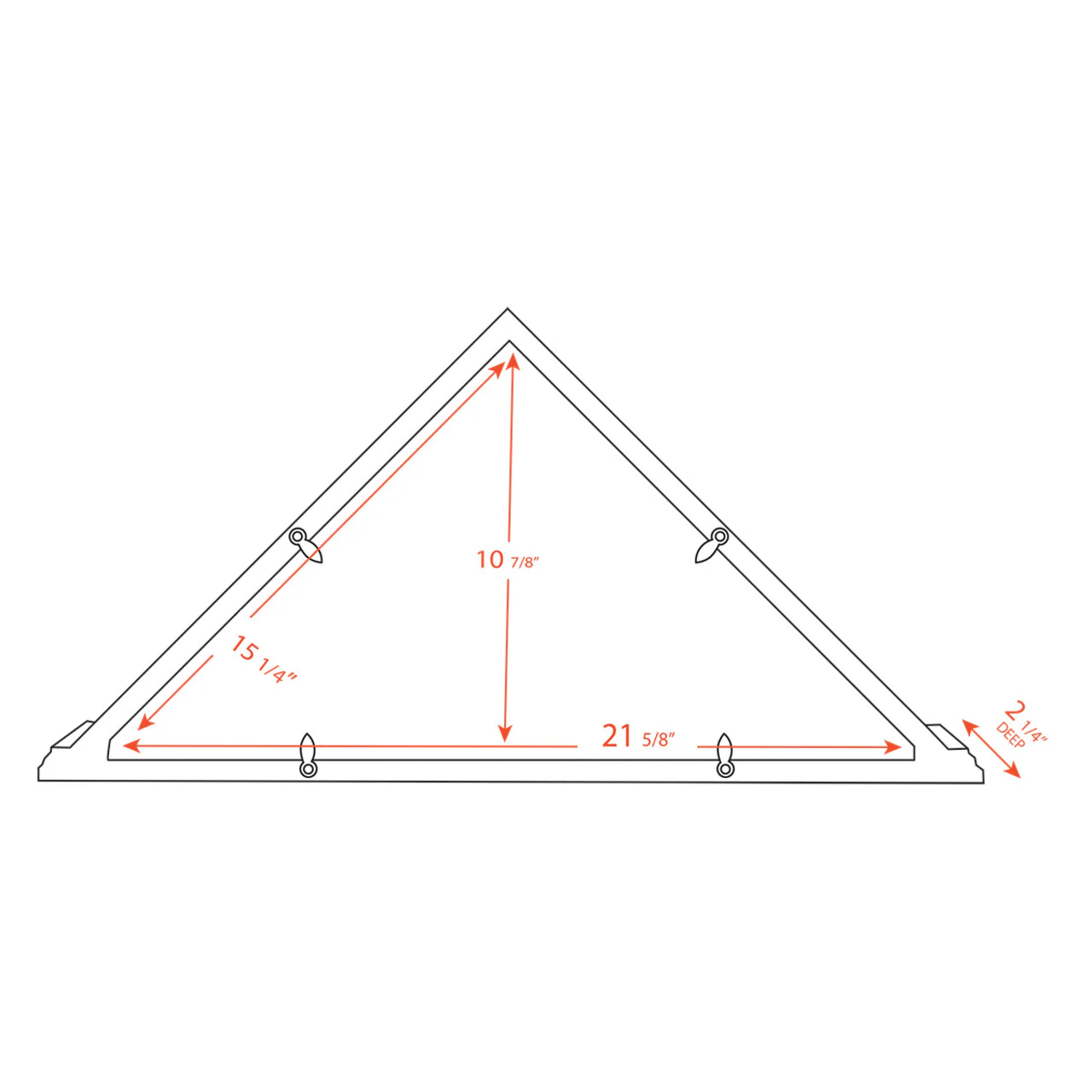 Roosevelt Burial Flag Display Case for 5' x 9.5' Flag - Image 13