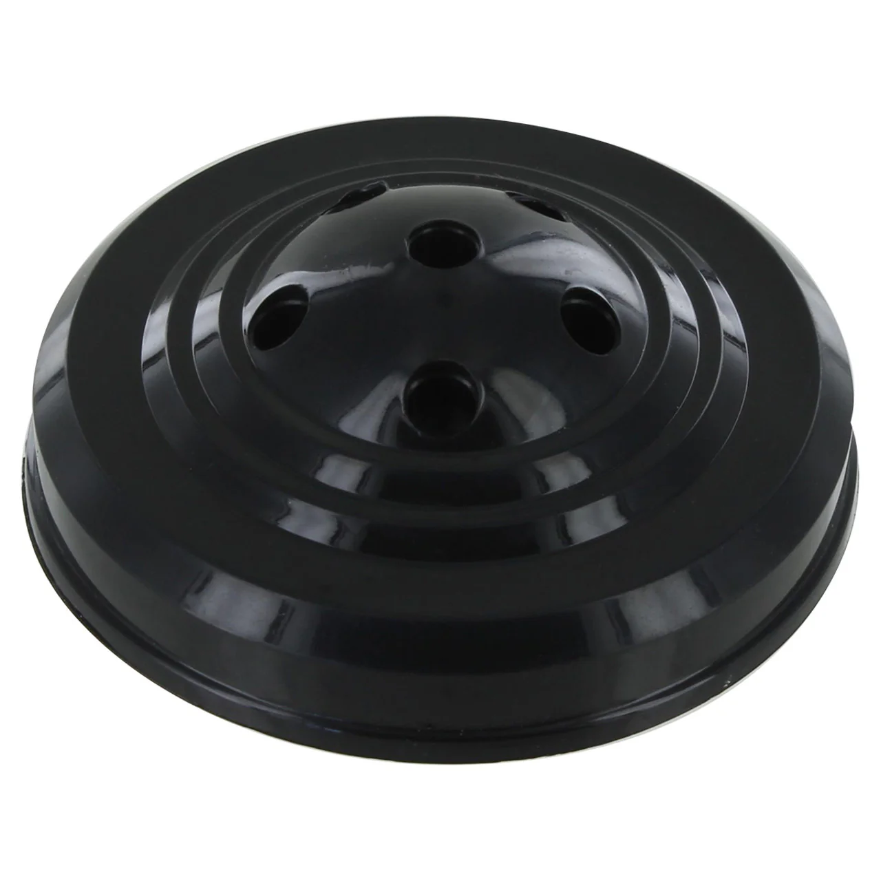 Weighted 6 Hole Flag Base for 4" x 6" Stick Flags - Black